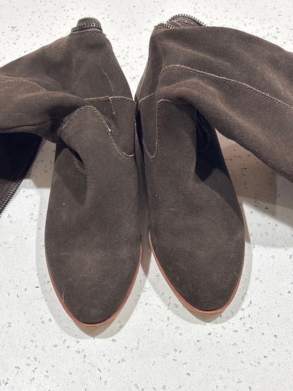 Women’s Steven Madden leather boots size 6.5